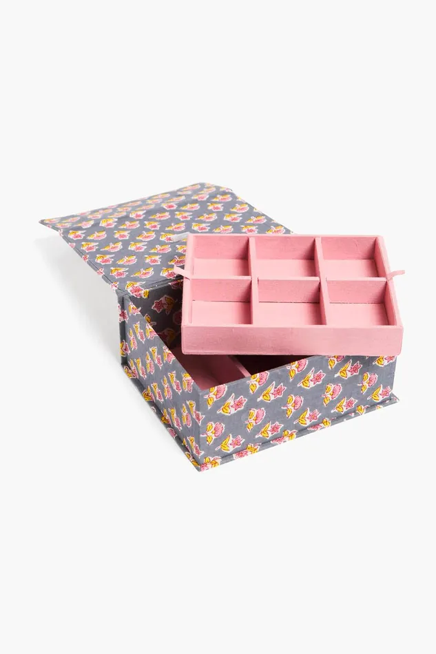 Classic Jewelry Box Grey Women Chan Luu Jewelry Storage