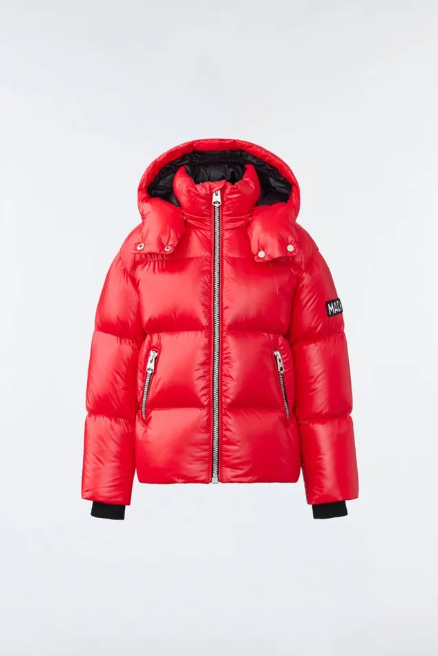 Coats and Jackets Kids Mackage JESSE Lustrous Light Down Jacket For Kids 814 Years Black Coats and Jackets Kids Mackage JESSE Lustrous Light Down Jacket For Kids 814 Years Black