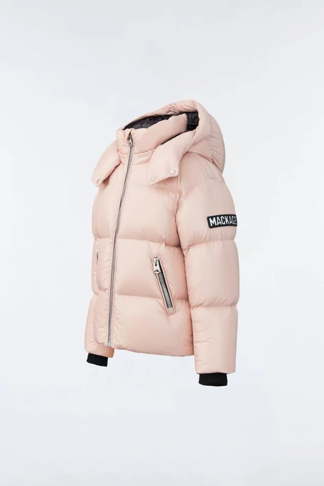 Coats and Jackets Kids Mackage JESSE Lustrous Light Down Jacket For Kids 814 Years Black Coats and Jackets Kids Mackage JESSE Lustrous Light Down Jacket For Kids 814 Years Black