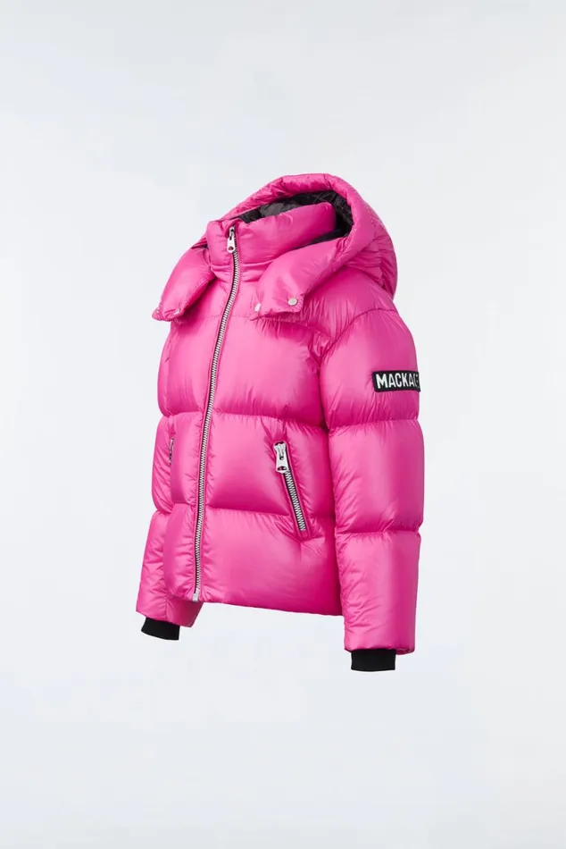 Coats and Jackets Kids Mackage JESSE Lustrous Light Down Jacket For Kids 814 Years Black Coats and Jackets Kids Mackage JESSE Lustrous Light Down Jacket For Kids 814 Years Black