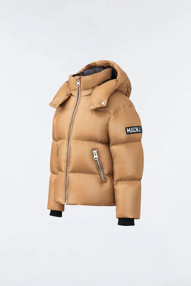 Coats and Jackets Kids Mackage JESSE Lustrous Light Down Jacket For Kids 814 Years Black Coats and Jackets Kids Mackage JESSE Lustrous Light Down Jacket For Kids 814 Years Black