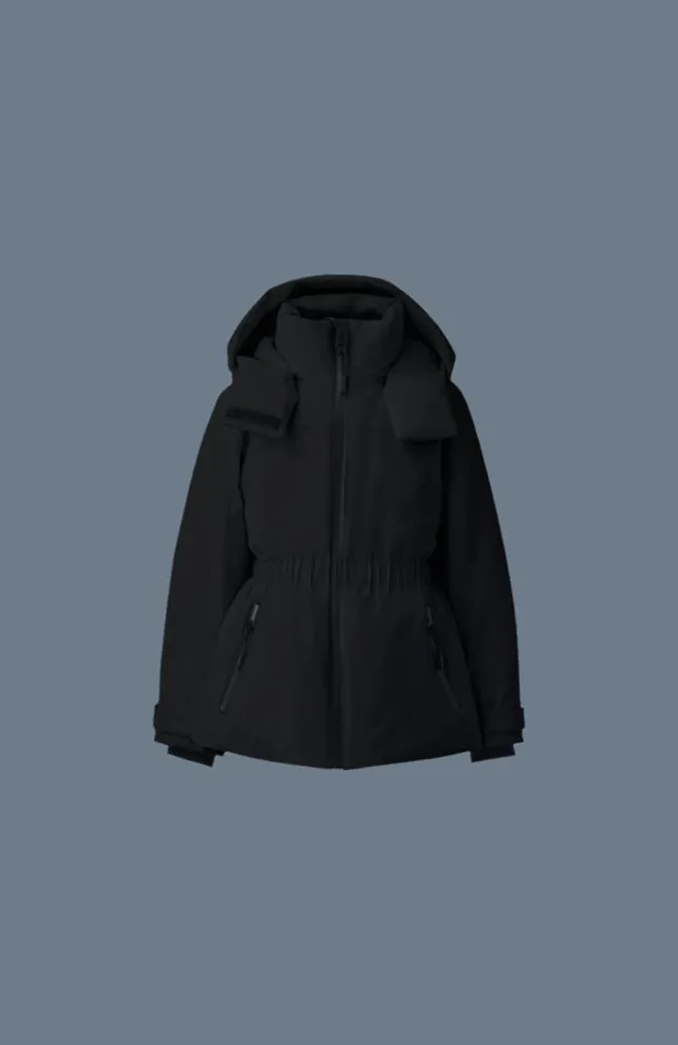 Coats and Jackets Kids Mackage MOON Stretch Down Ski Jacket For Kids 814 Years Black