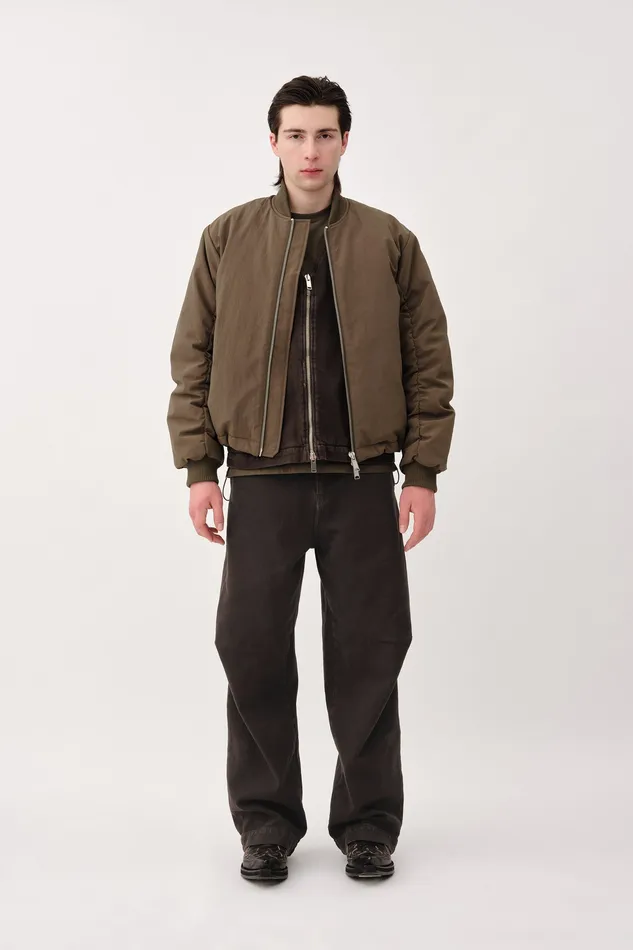 Coats and Jackets Men Wonhundred Zain 8211 Black Olive
