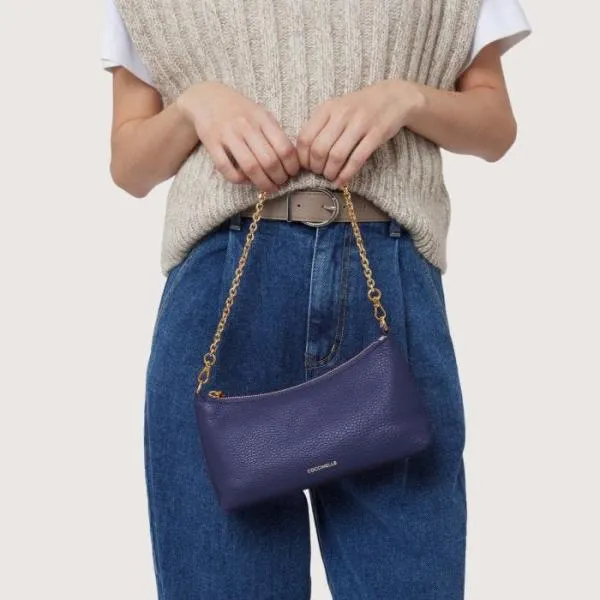 Coccinelle Aura Royal Blue Women Coccinelle Mini Bags Coccinelle Aura Royal Blue Women Coccinelle Mini Bags