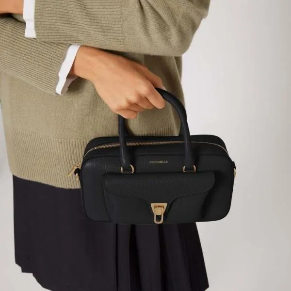 Coccinelle Beat Soft Medium Noir Women Coccinelle Top Handle Bag