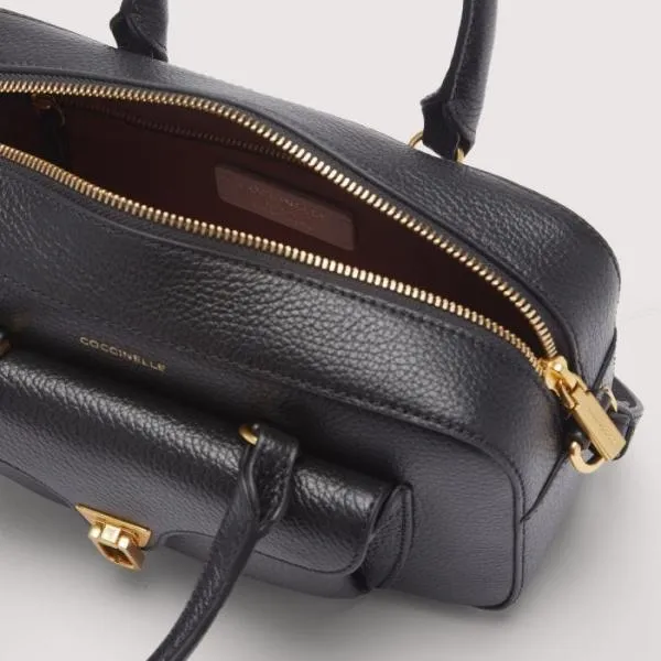 Coccinelle Beat Soft Medium Noir Women Coccinelle Top Handle Bag