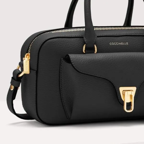 Coccinelle Beat Soft Medium Noir Women Coccinelle Top Handle Bag