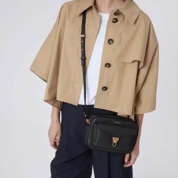 Coccinelle Beat Soft Small Noir Women Coccinelle Crossbody Bags Coccinelle Beat Soft Small Noir Women Coccinelle Crossbody Bags