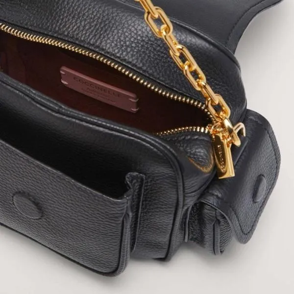 Coccinelle Campus Mini Noir Women Coccinelle Mini Bags Coccinelle Campus Mini Noir Women Coccinelle Mini Bags