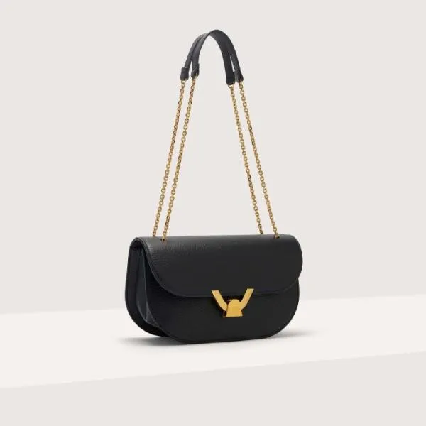 Coccinelle Dew Medium Noir Women Coccinelle Crossbody Bags