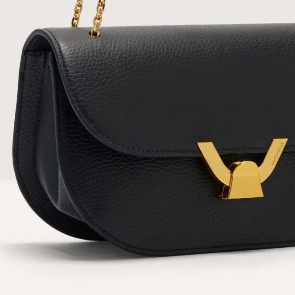 Coccinelle Dew Medium Noir Women Coccinelle Crossbody Bags