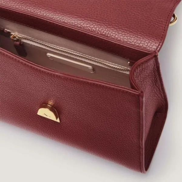 Coccinelle Dew Small Brandy Women Coccinelle Top Handle Bag Coccinelle Dew Small Brandy Women Coccinelle Top Handle Bag
