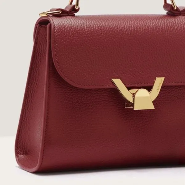 Coccinelle Dew Small Brandy Women Coccinelle Top Handle Bag Coccinelle Dew Small Brandy Women Coccinelle Top Handle Bag