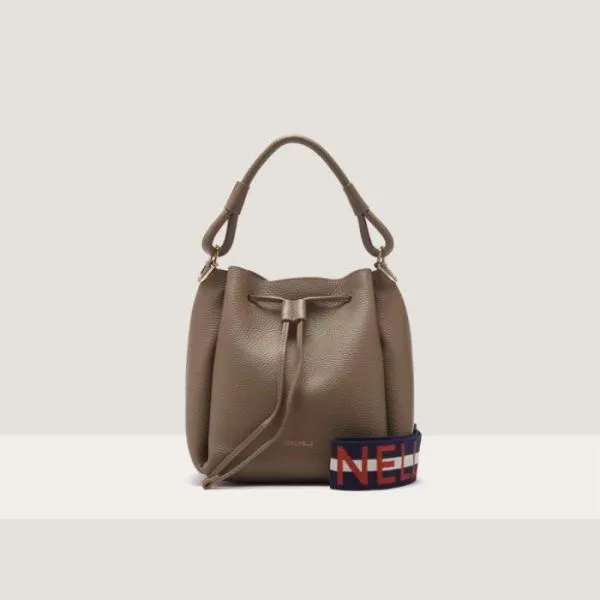 Coccinelle Eclyps Small Warm Taupe Women Coccinelle Bucket Bags