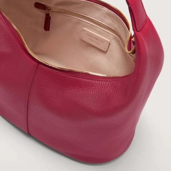 Coccinelle Fernanda Medium Sangria Women Coccinelle Shoulder Bags