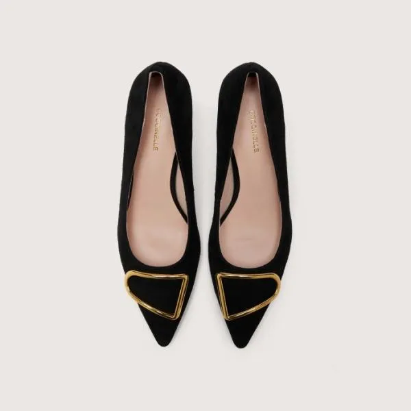 Coccinelle Himma Suede Noir Women Coccinelle Pump And Slingback Coccinelle Himma Suede Noir Women Coccinelle Pump And Slingback