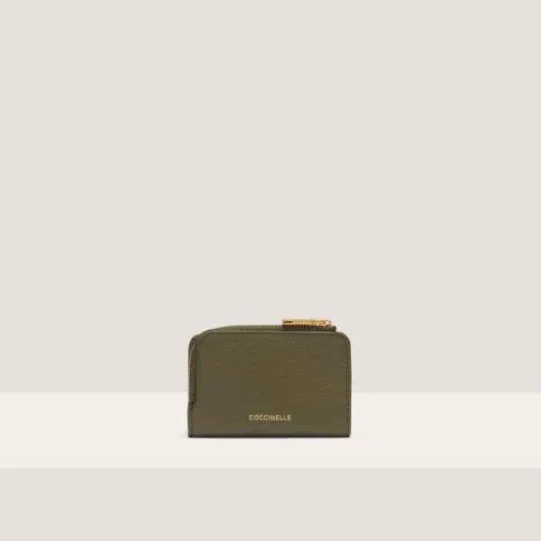 Coccinelle Kelsey Laurel Green Women Coccinelle Wallets and Small Leather Goods Coccinelle Kelsey Laurel Green Women Coccinelle Wallets and Small Leather Goods