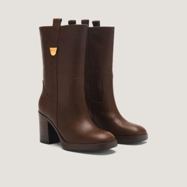 Coccinelle Oliver Soft Vintage Fondant Brown Women Coccinelle Boots And Ankle Boots
