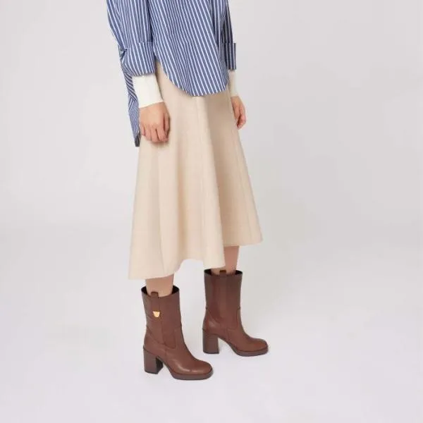 Coccinelle Oliver Soft Vintage Fondant Brown Women Coccinelle Boots And Ankle Boots