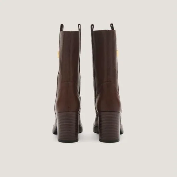 Coccinelle Oliver Soft Vintage Fondant Brown Women Coccinelle Boots And Ankle Boots