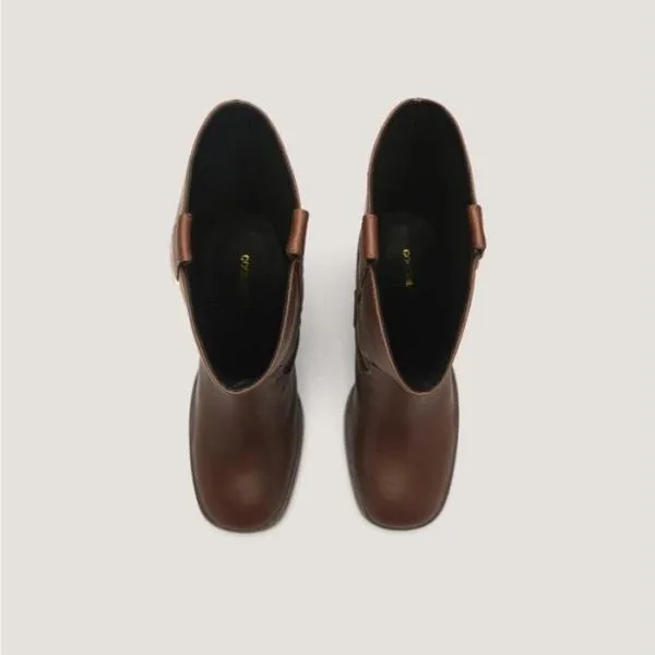 Coccinelle Oliver Soft Vintage Fondant Brown Women Coccinelle Boots And Ankle Boots