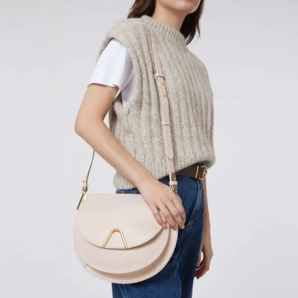 Coccinelle Sunup Medium Lambwhlaurgr Women Coccinelle Crossbody Bags