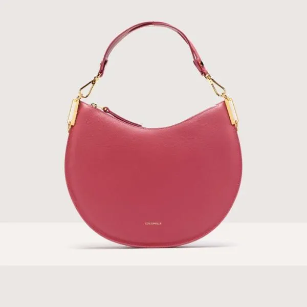 Coccinelle Sunup Medium Rosewoodbrandy Women Coccinelle Shoulder Bags
