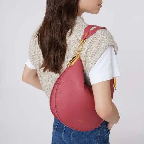 Coccinelle Sunup Medium Rosewoodbrandy Women Coccinelle Shoulder Bags