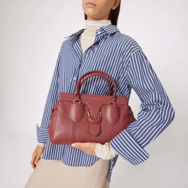 Coccinelle York Medium Brandy Women Coccinelle Top Handle Bag Coccinelle York Medium Brandy Women Coccinelle Top Handle Bag