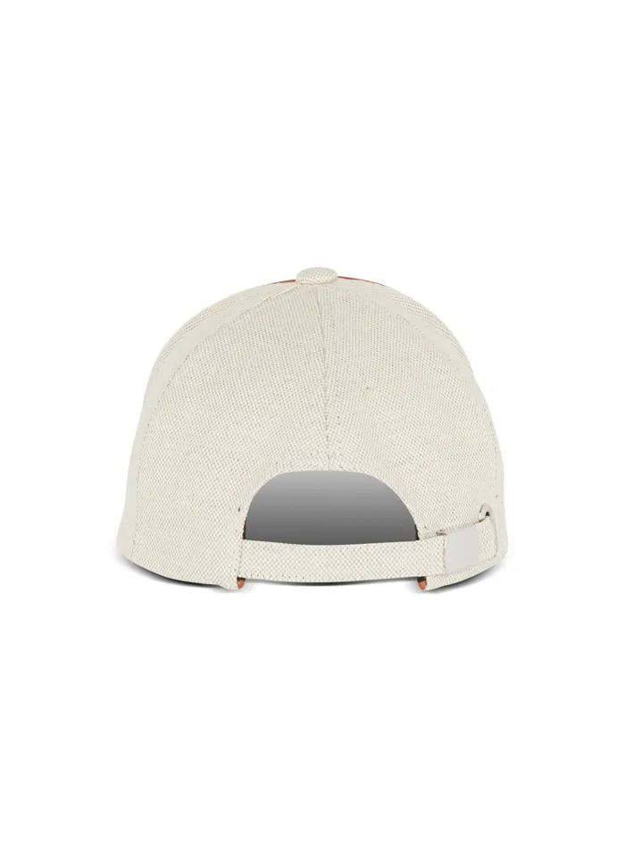 Cotton BArmy Cap With Logo White Women Balmain Hats And Caps
