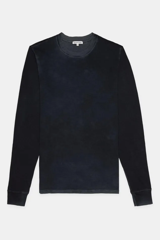 COTTON CITIZEN SHIRTS Presley Long Sleeve Shirt Vintage Black 8211 Men