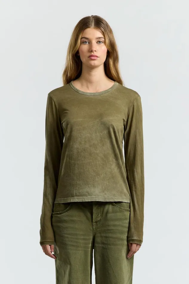 COTTON CITIZEN SHIRTS Standard Long Sleeve Shirt Vintage Fern 8211 Women