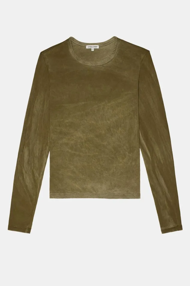 COTTON CITIZEN SHIRTS Standard Long Sleeve Shirt Vintage Fern 8211 Women