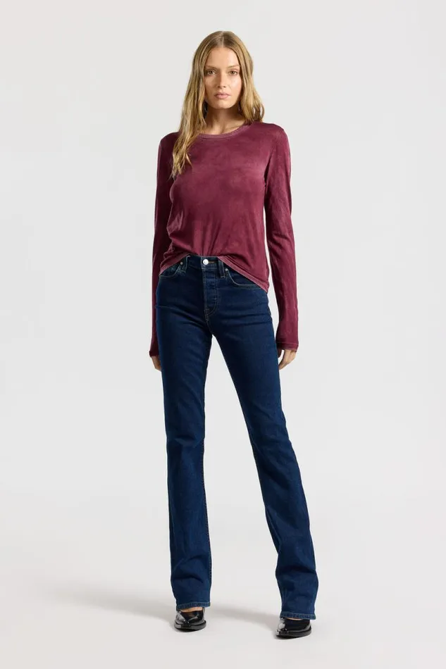 COTTON CITIZEN SHIRTS Standard Long Sleeve Shirt Vintage Mulberry 8211 Women