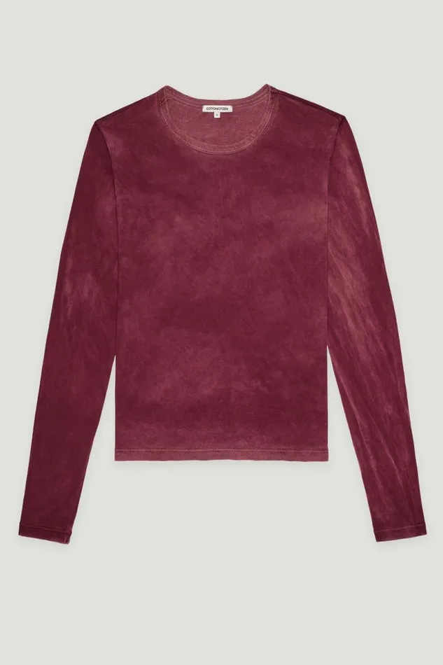 COTTON CITIZEN SHIRTS Standard Long Sleeve Shirt Vintage Mulberry 8211 Women