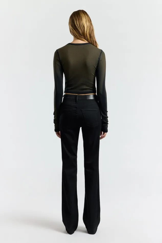 COTTON CITIZEN SHIRTS Verona Crop Shirt Carbon Cast 8211 Women
