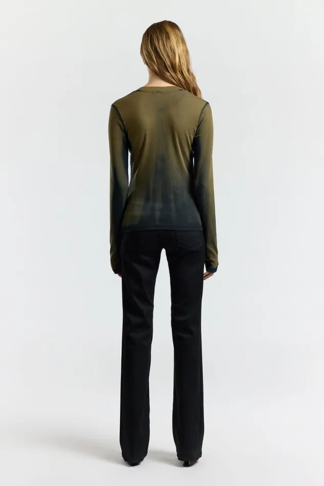 COTTON CITIZEN SHIRTS Verona Henley Carbon Cast 8211 Women