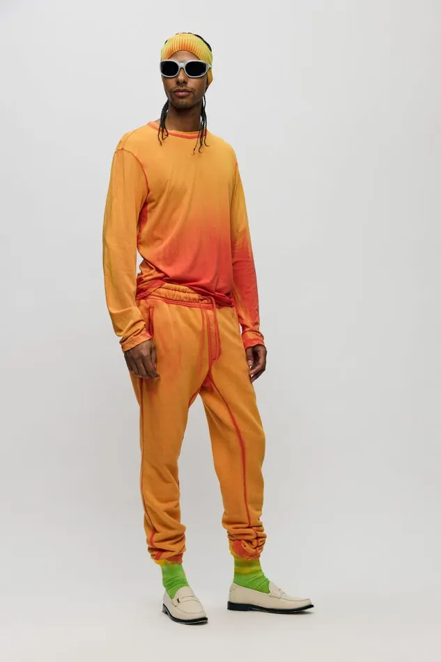 COTTON CITIZEN SWEATPANTS Bronx Pant Sale Sunny Orange Cast 8211 Men