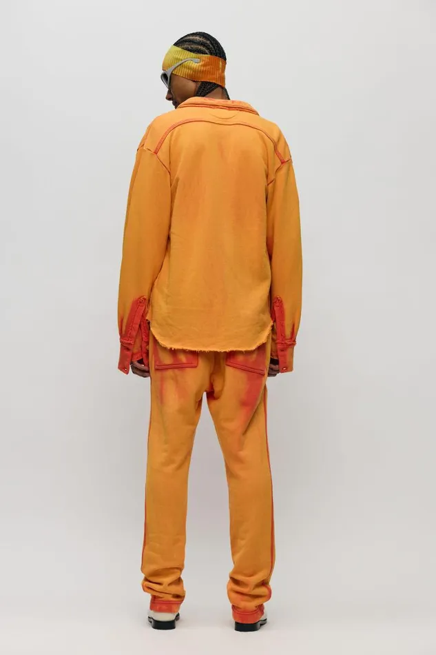 COTTON CITIZEN SWEATPANTS Bronx Pant Sale Sunny Orange Cast 8211 Men