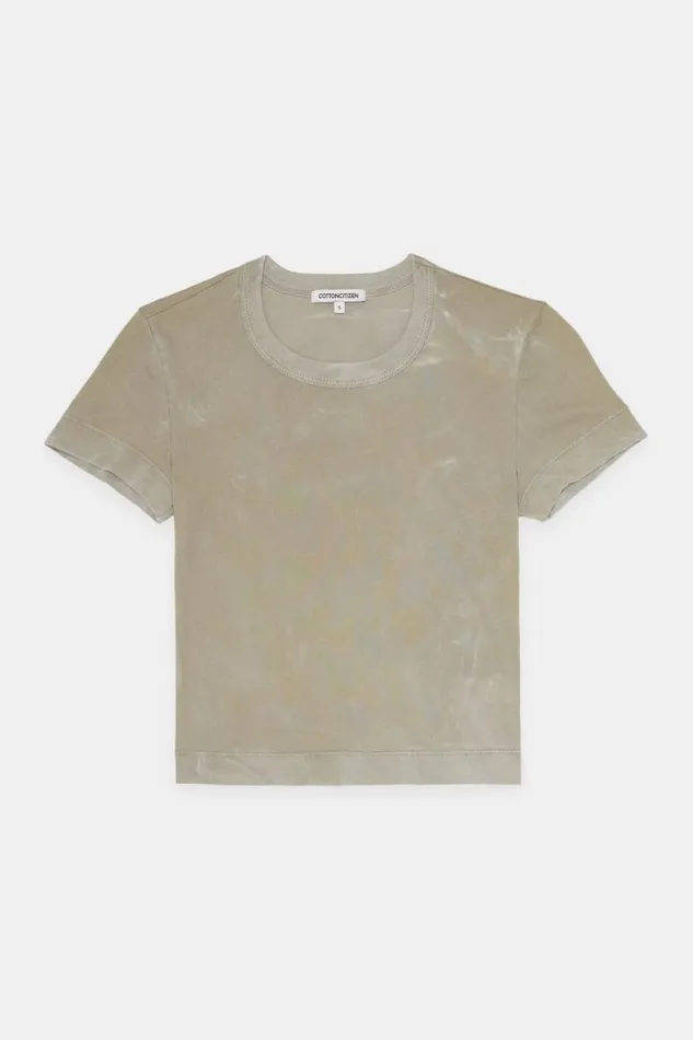 COTTON CITIZEN TEES Standard Baby Tee Vintage Chalk 8211 Women