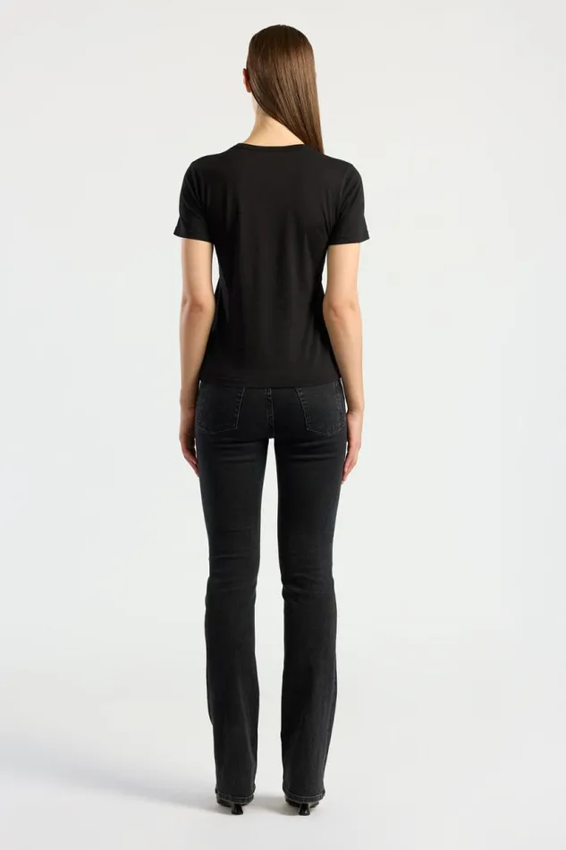 COTTON CITIZEN TEES Standard Tee Jet Black 8211 Women