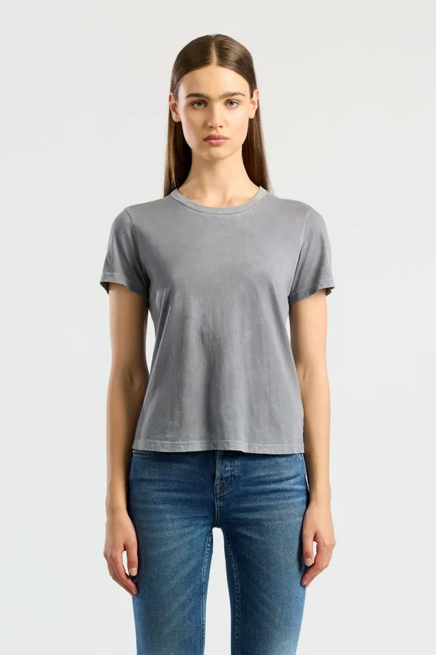 COTTON CITIZEN TEES Standard Tee Vintage Natural Blue 8211 Women
