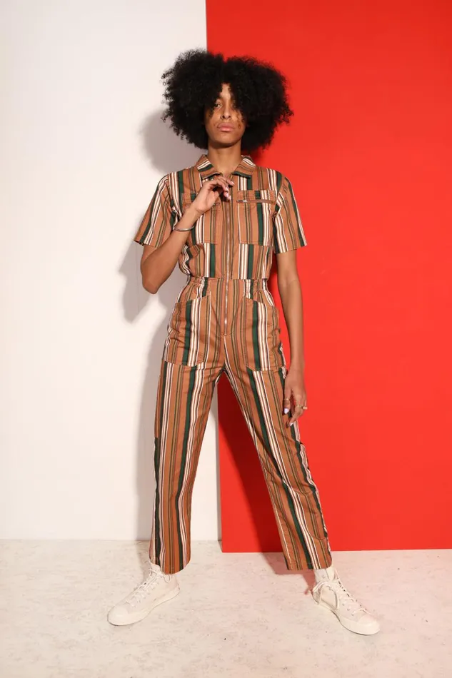 Danny Boilersuit 90s Stripe Womens LF Markey One Pieces