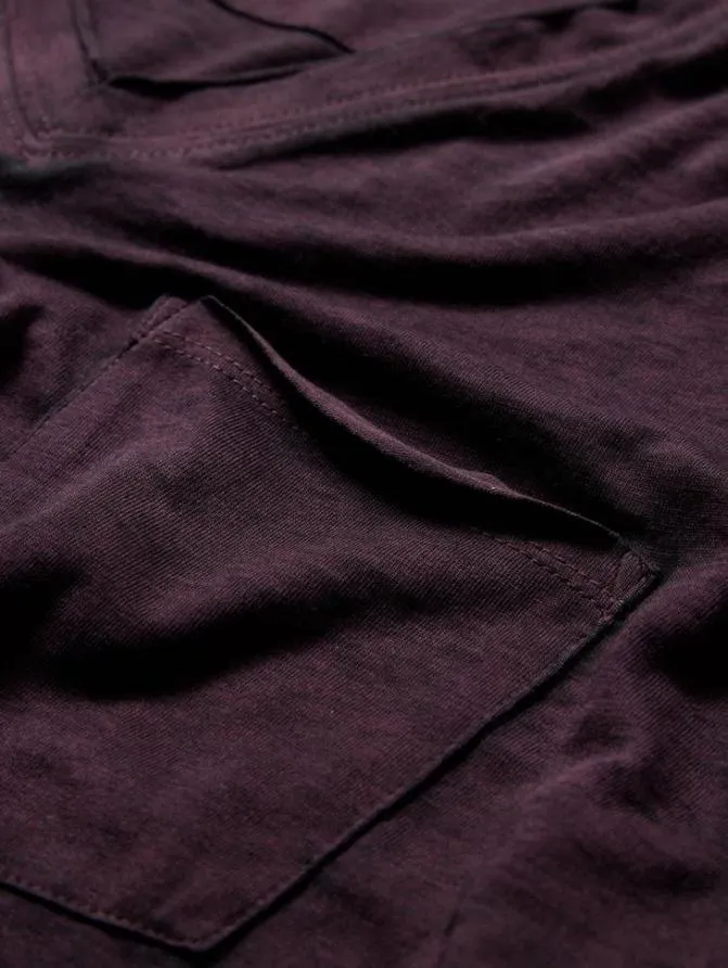 DAVIS VNECK Bordeaux Clothing John Varvatos TShirts