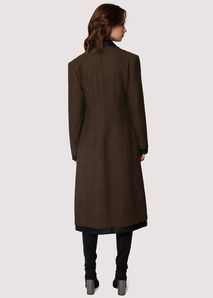 Delfina Coat Brownmulti Women Lost Wander Outerwear