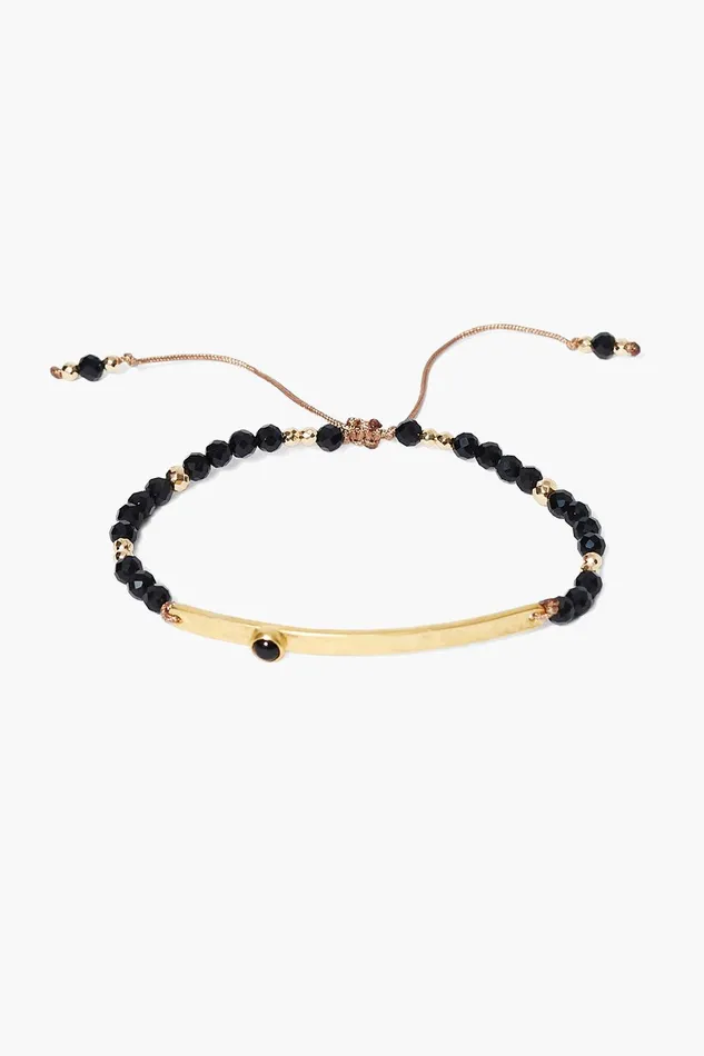 Delilah PullTie Bracelet Onyx Mix Women Chan Luu Bracelets