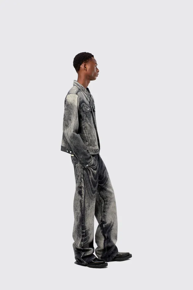 Denim Men Camper Denim Jacket BlackGray Denim Jacket Denim Men Camper Denim Jacket BlackGray Denim Jacket
