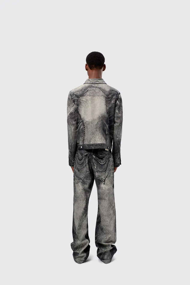 Denim Men Camper Denim Jacket BlackGray Denim Jacket Denim Men Camper Denim Jacket BlackGray Denim Jacket