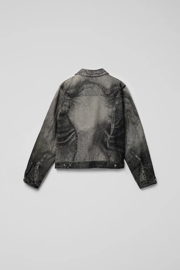 Denim Men Camper Denim Jacket BlackGray Denim Jacket Denim Men Camper Denim Jacket BlackGray Denim Jacket