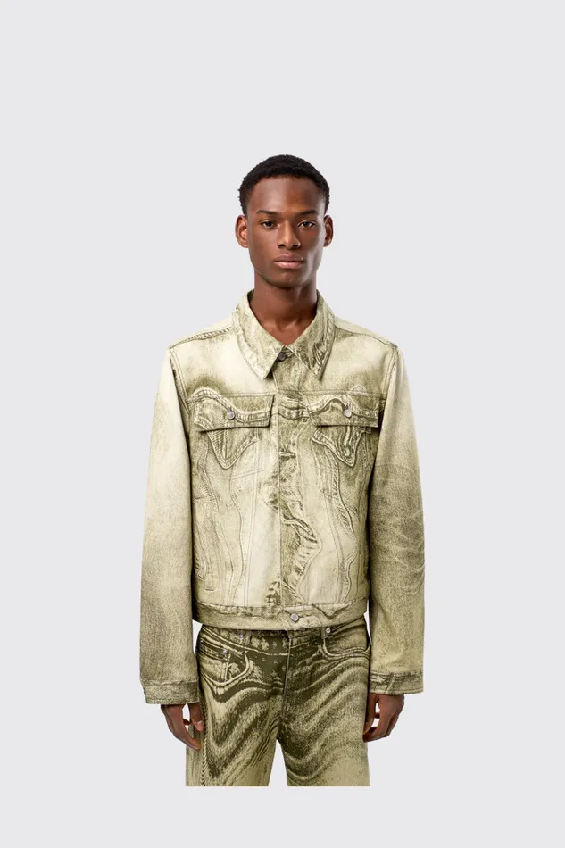 Denim Men Camper Denim Jacket BlackGreen Denim Jacket Denim Men Camper Denim Jacket BlackGreen Denim Jacket